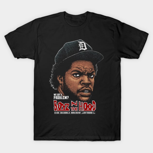 Boyz N The Hood, Ice Cube, Doughboy T-Shirt by PeligroGraphics